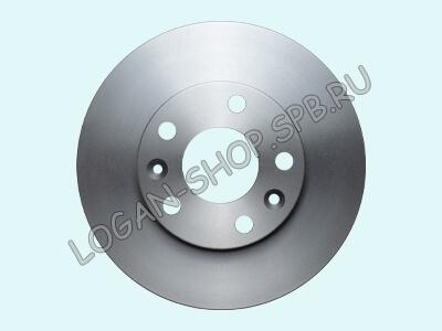 Диск тормозной вентилируемый Duster, Kaptur 1.6 MILES (1 шт.)